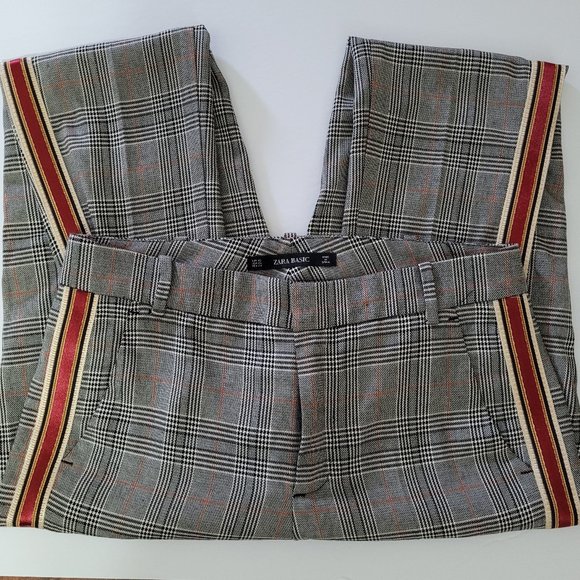 ZARA Plaid dress Pants.